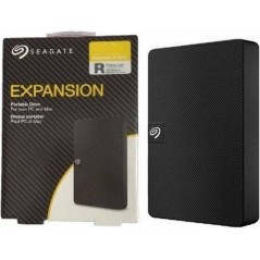 Seagate STKM1000400 1TB External Hard Drive - Fast USB Type-A 3.1 Gen 1 - Sleek Black Design - Reliable Storage Solution